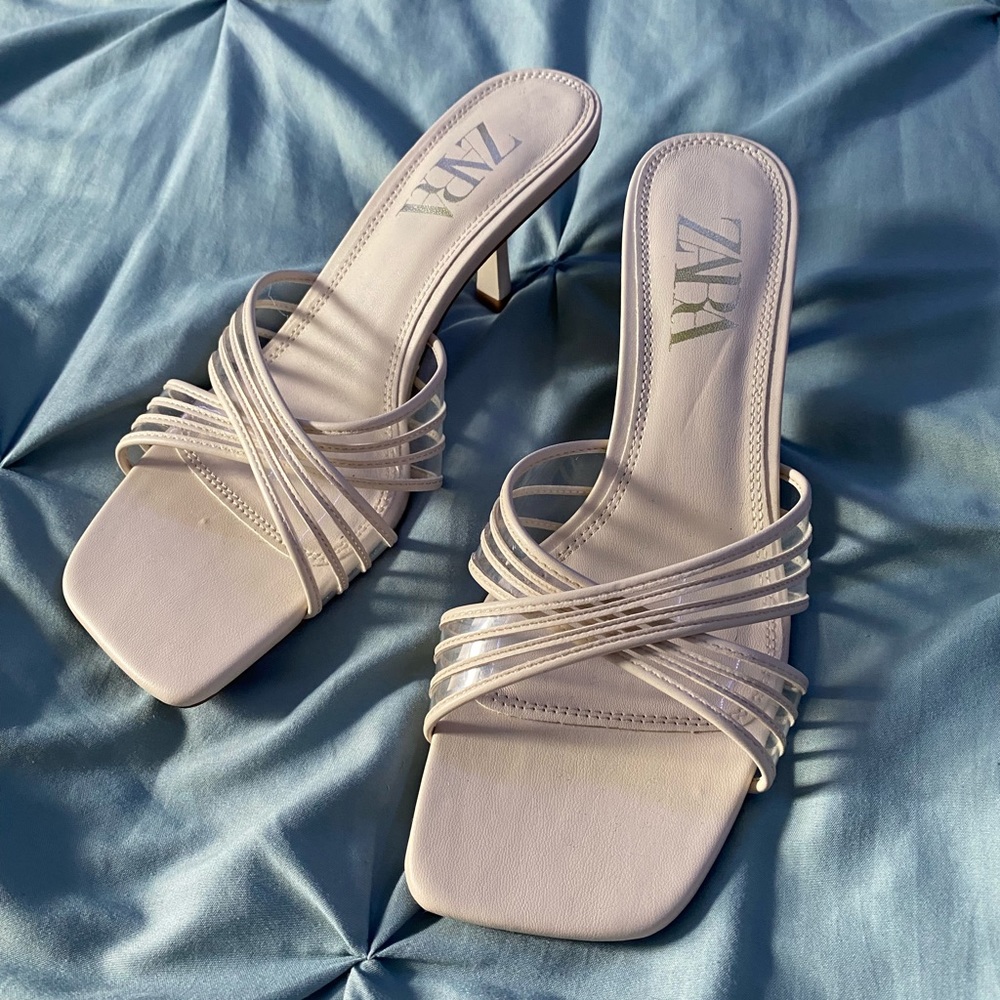 Light cream colored new without tags. Never worn